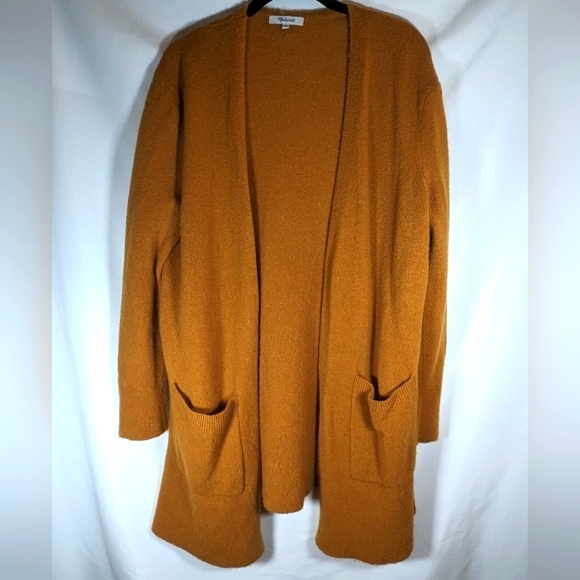 Madewell Kent Open Front Cardigan Sweater in Coziest Yarn Size Small - Picture 1 of 9